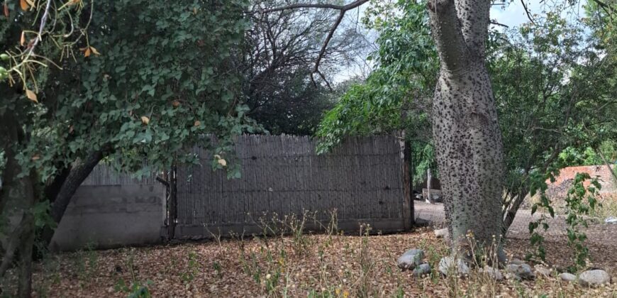 SE VENDE CASA DE DOS DORMITORIOS A TRES CUADRAS DE LA PLAZA