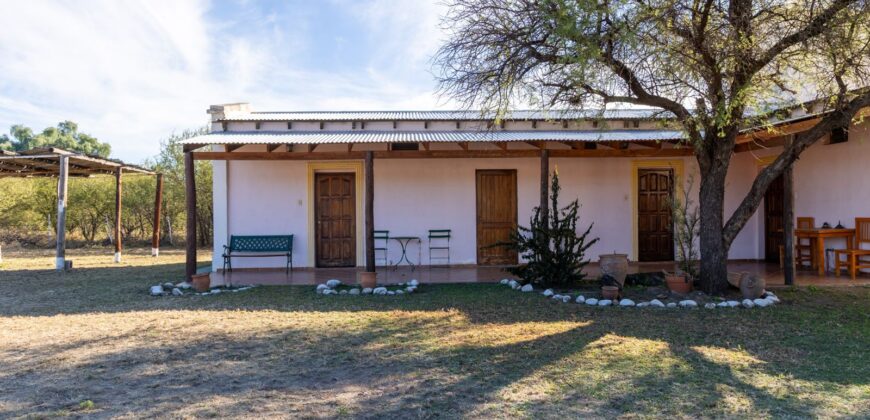 SE VENDE ESTANCIA LA SOÑADA- CASA+CABAÑAS+CAMPO