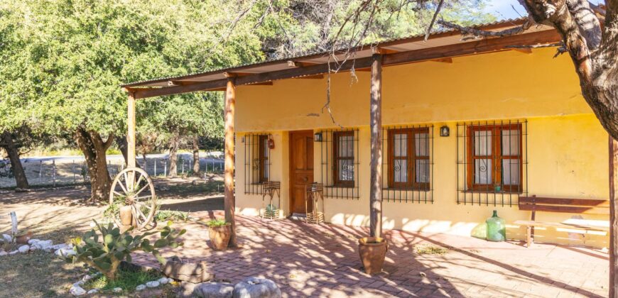 SE VENDE ESTANCIA LA SOÑADA- CASA+CABAÑAS+CAMPO