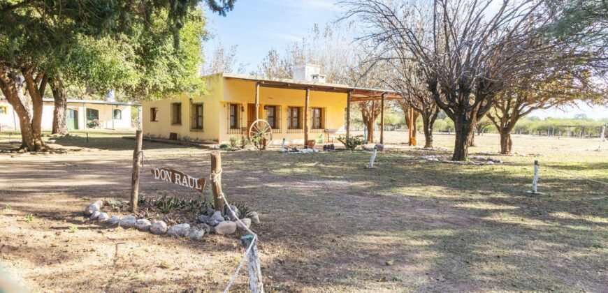 SE VENDE ESTANCIA LA SOÑADA- CASA+CABAÑAS+CAMPO