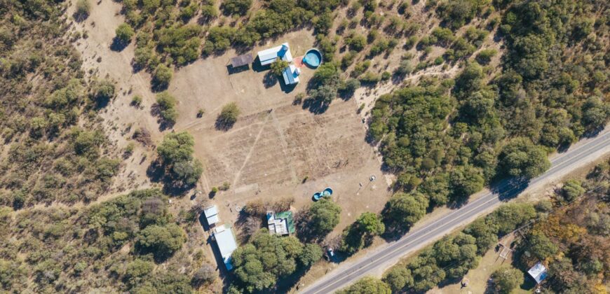 SE VENDE ESTANCIA LA SOÑADA- CASA+CABAÑAS+CAMPO