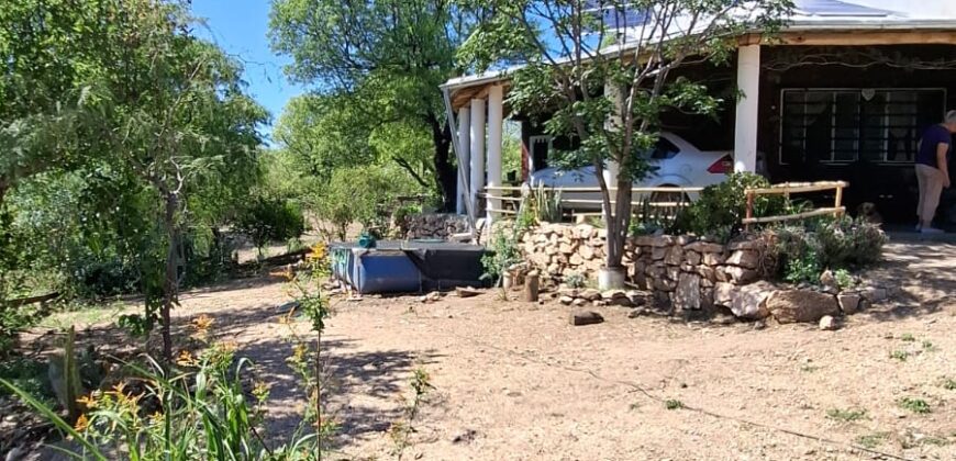 SE VENDE CASA CON GRAN VISTA A LAS SIERRAS-2 DORMITORIOS