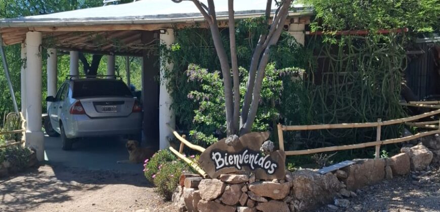 SE VENDE CASA CON GRAN VISTA A LAS SIERRAS-2 DORMITORIOS