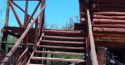 CABAÑA DE MADERA EN LA LOMA- TRES DORMITORIOS