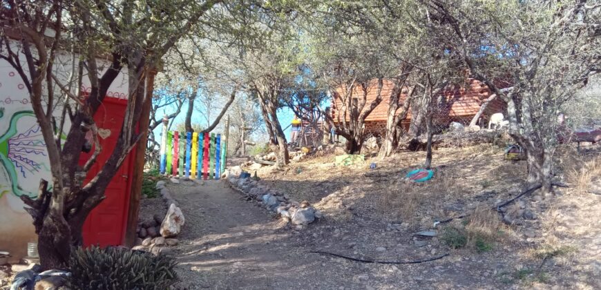 CABAÑA DE MADERA EN LA LOMA- TRES DORMITORIOS