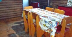 CABAÑA DE MADERA EN LA LOMA- TRES DORMITORIOS