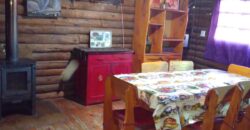 CABAÑA DE MADERA EN LA LOMA- TRES DORMITORIOS
