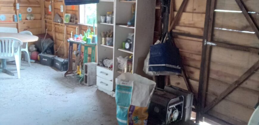 CABAÑA DE MADERA EN LA LOMA- TRES DORMITORIOS