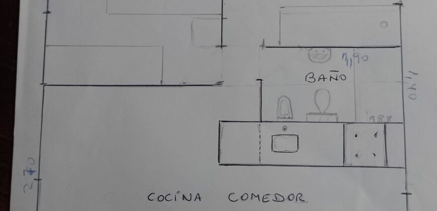 Se vende – alquila casa con pileta en la banda norte – 2.5km del centro